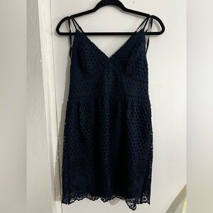 Abercrombie & Fitch Navy Mini Dress
